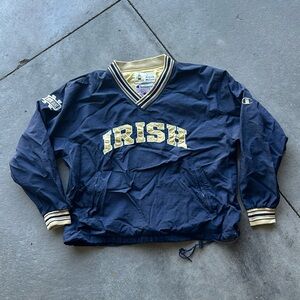 Vintage Notre Dame Fighting Irish Champion Windbreaker Pullover